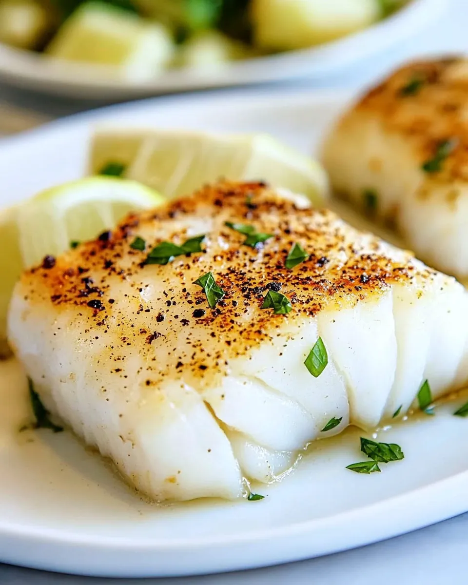 Easy Moist Oven Baked Cod recipe photo