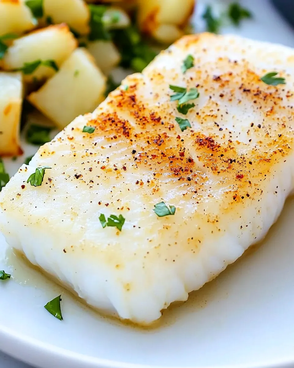 Delicious Moist Oven Baked Cod dish photo