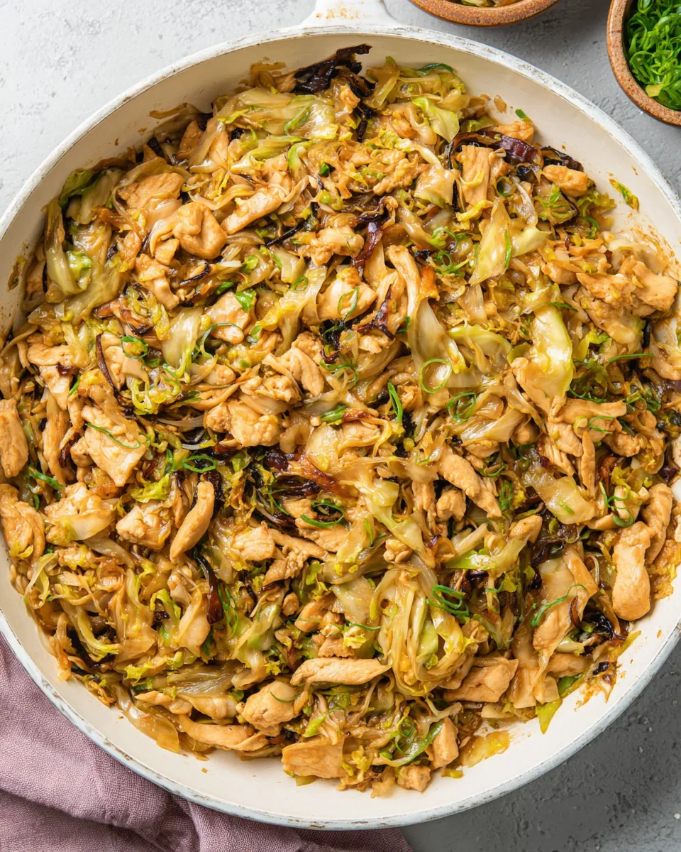 Classic Moo Shu Chicken Skillet Recipe image