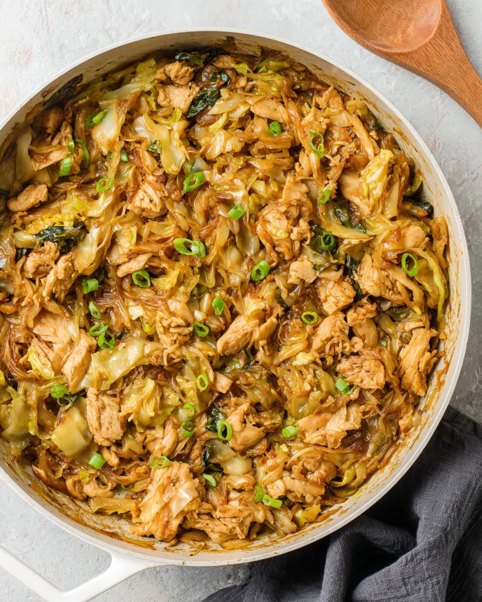 Easy Moo Shu Chicken Skillet Recipe recipe photo