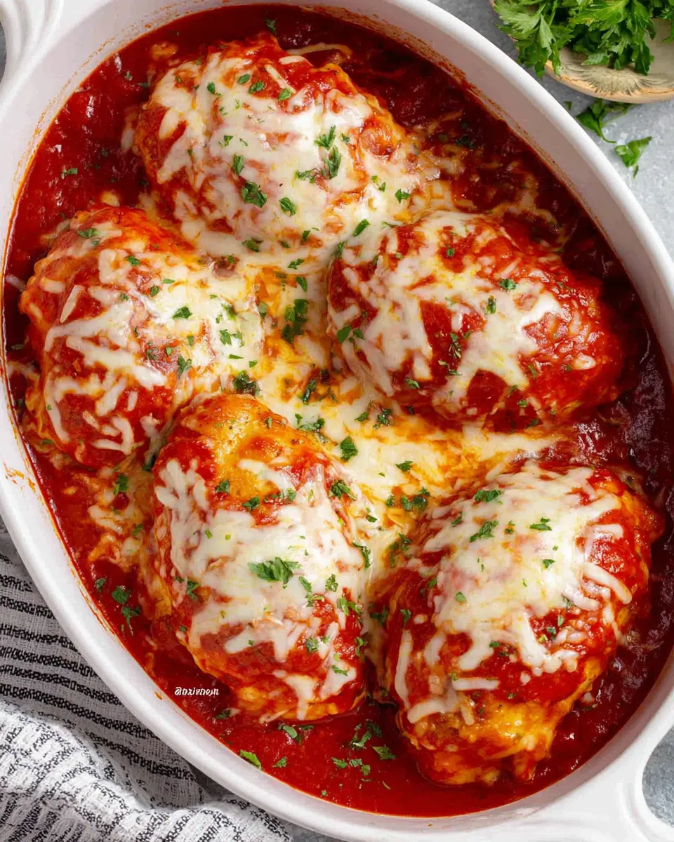 Classic Mozzarella Chicken dish photo