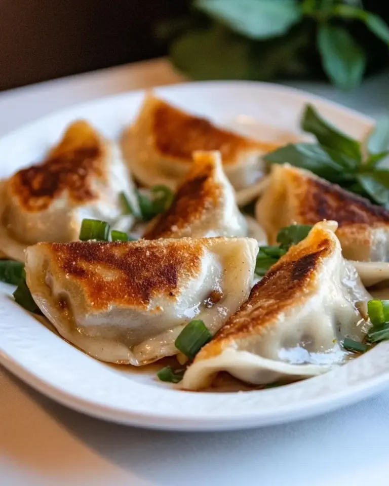 Homemade Mushroom Tofu Potstickers photo