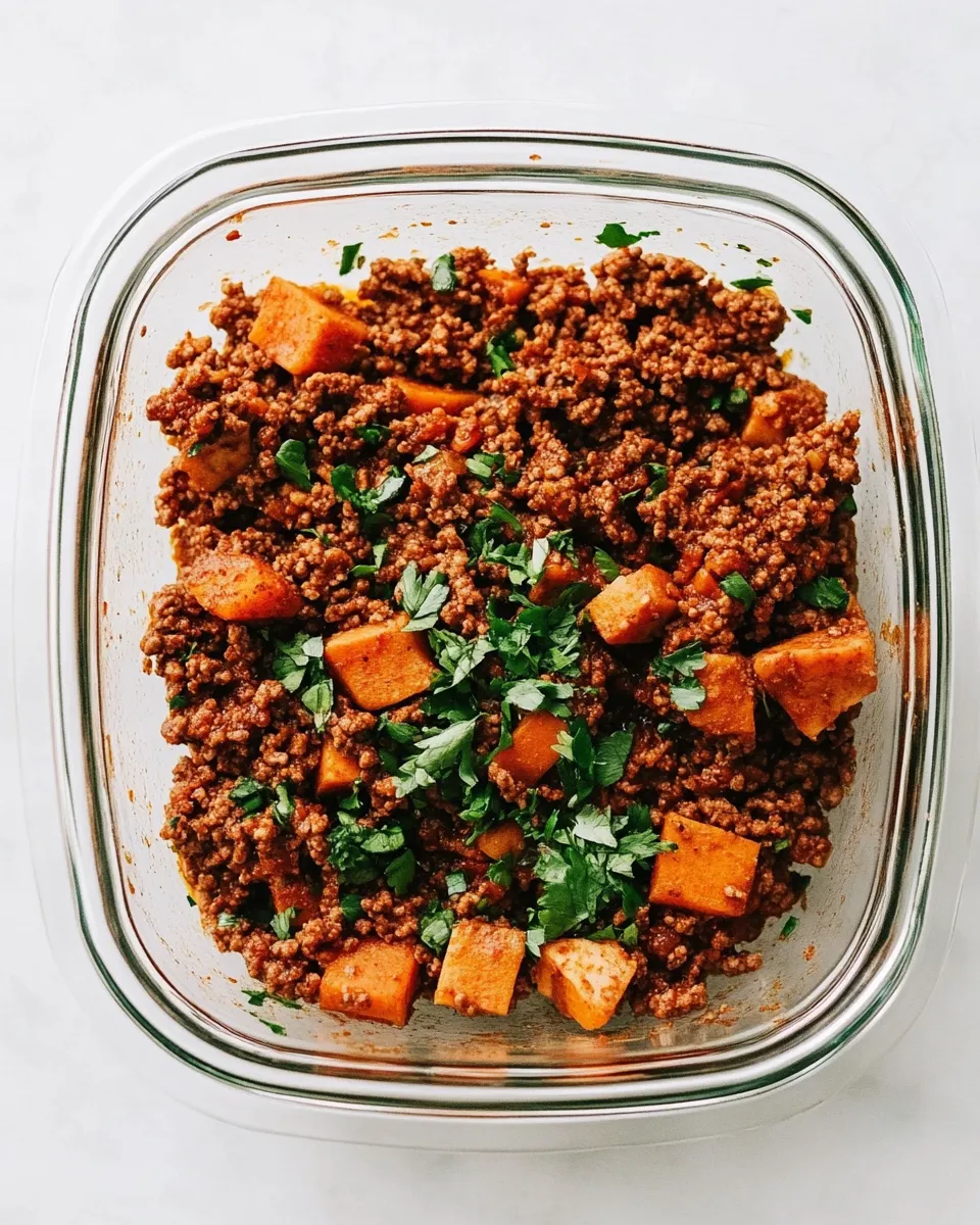 delicious My FAVE Ground Turkey Meal Prep shot