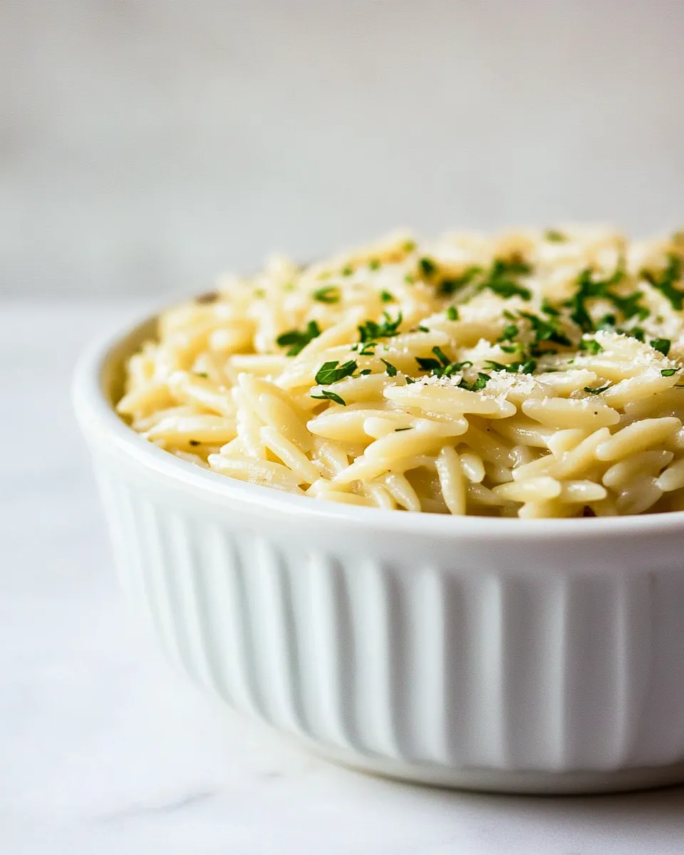 classic My Favorite Easy Parmesan Orzo Side Dish image