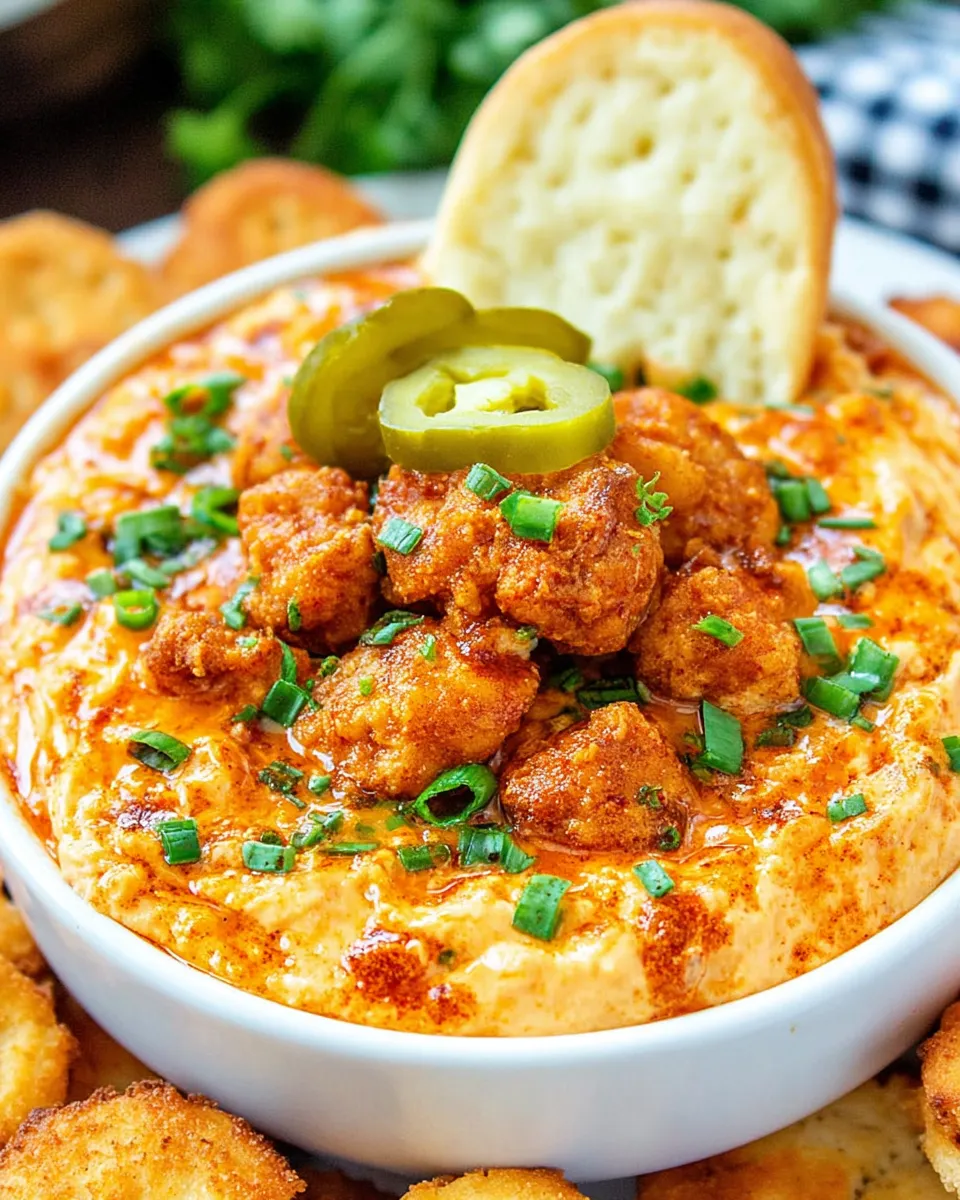 Homemade Nashville Hot Chicken Dip photo
