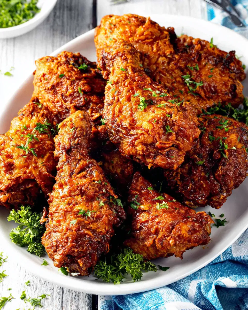 Delicious Nashville Hot Chicken (Spicy Fried Chicken) dish photo