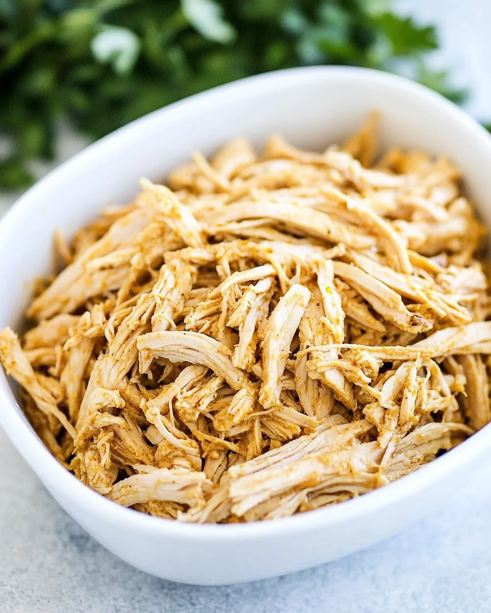 Easy No-Fail Easy Shredded Chicken recipe photo
