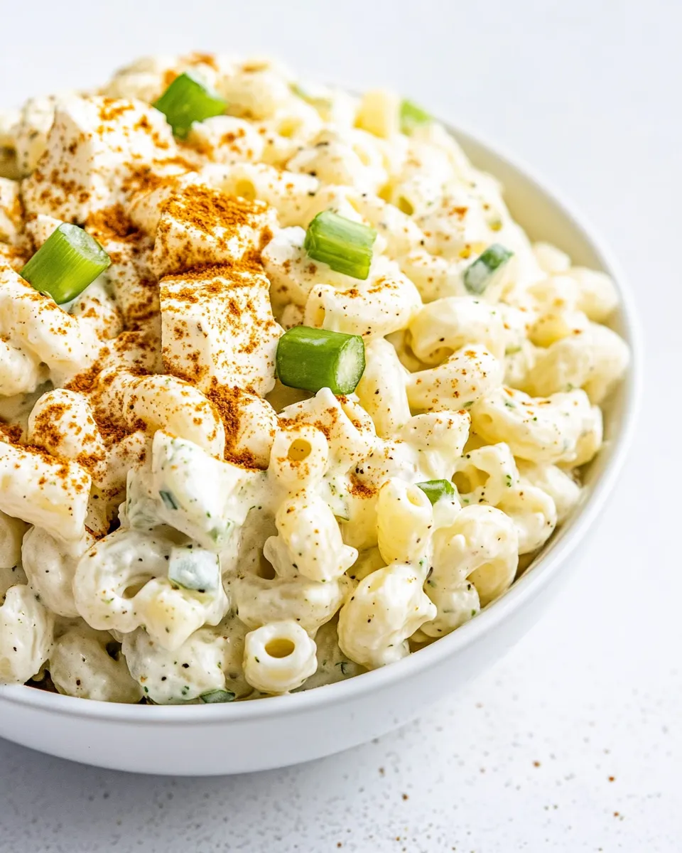 Homemade Old Fashioned Macaroni Salad photo