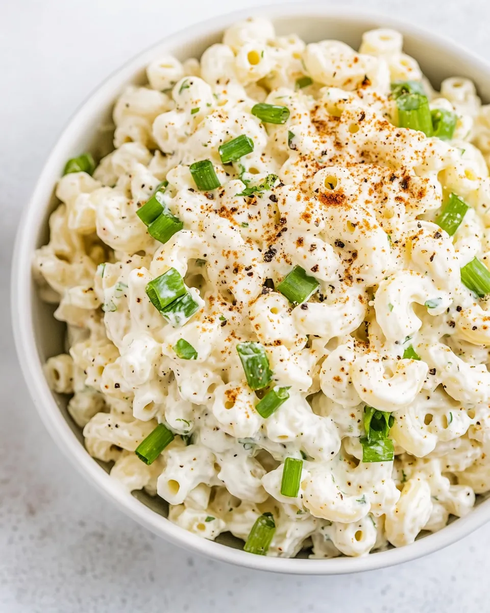 Classic Old Fashioned Macaroni Salad image