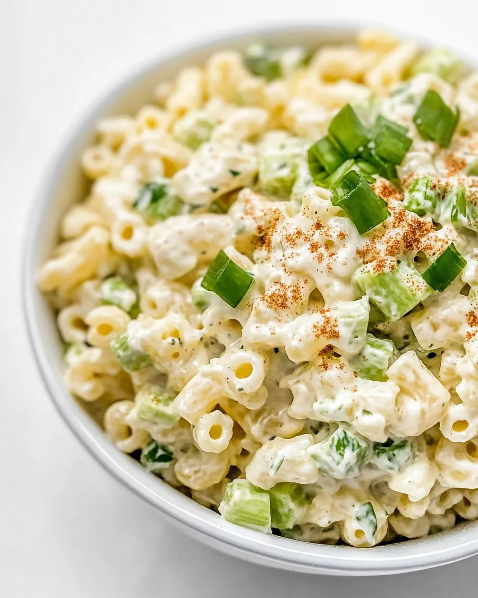 Easy Old Fashioned Macaroni Salad picture