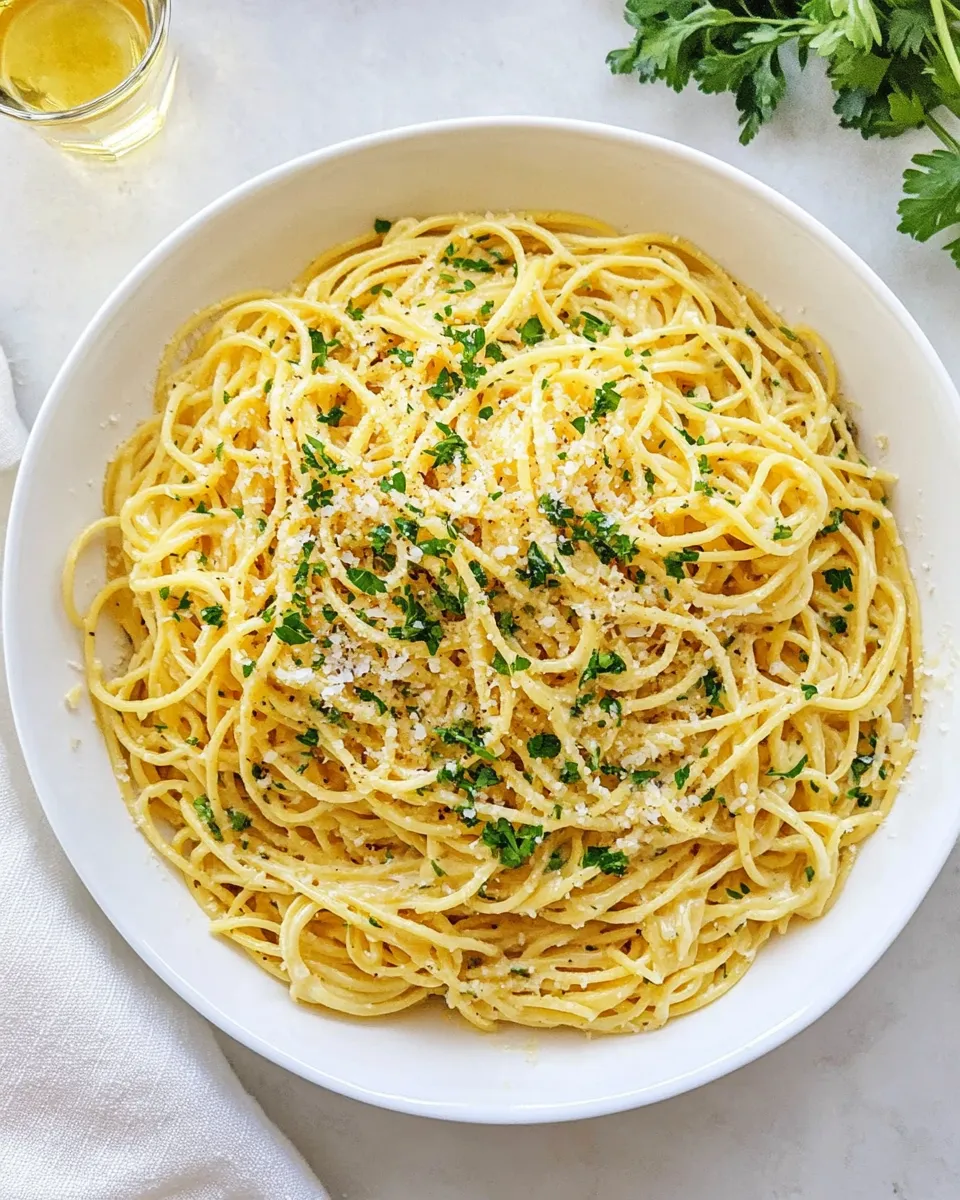 classic Old Spaghetti Factory Browned Butter and Mizithra Cheese image