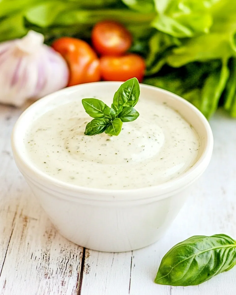 classic Old Spaghetti Factory Creamy Pesto Dressing: Easy Copycat Recipe image