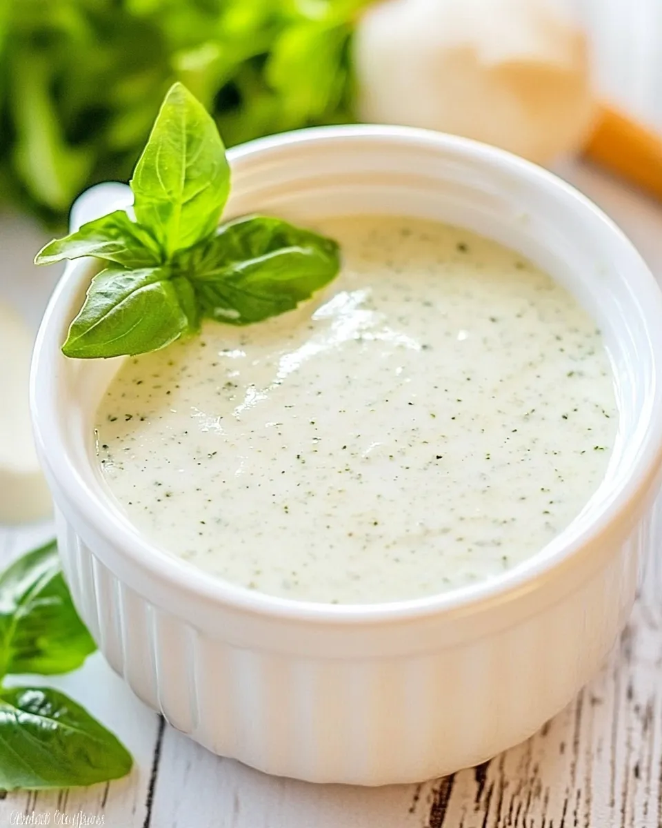 easy Old Spaghetti Factory Creamy Pesto Dressing: Easy Copycat Recipe picture