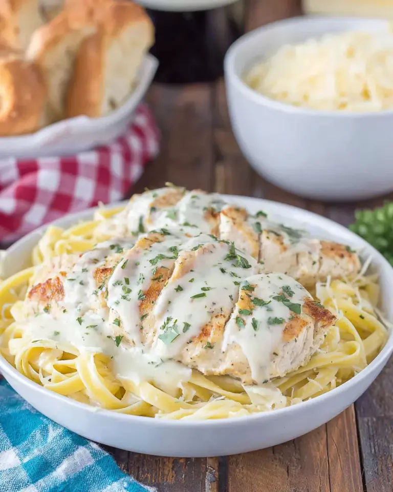 Homemade Olive Garden Chicken Alfredo photo