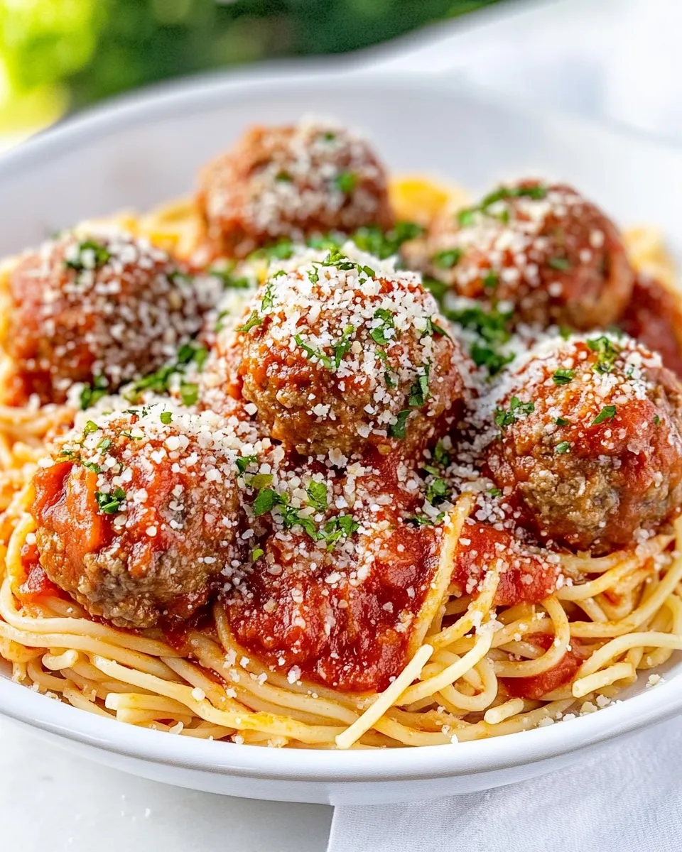 Homemade Olive Garden Spaghetti and Meatballs photo