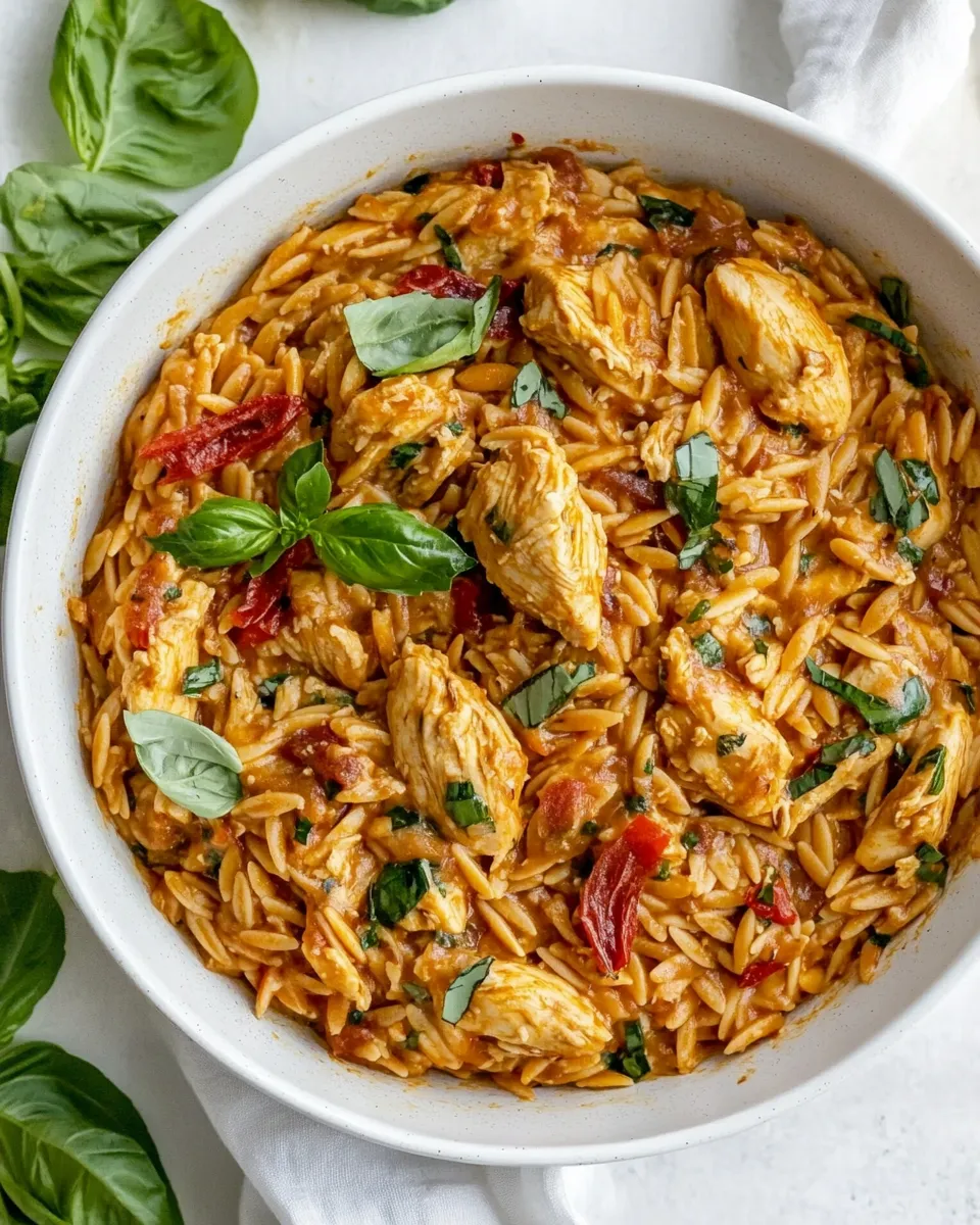 Classic One-Pan Marry Me Chicken Orzo image