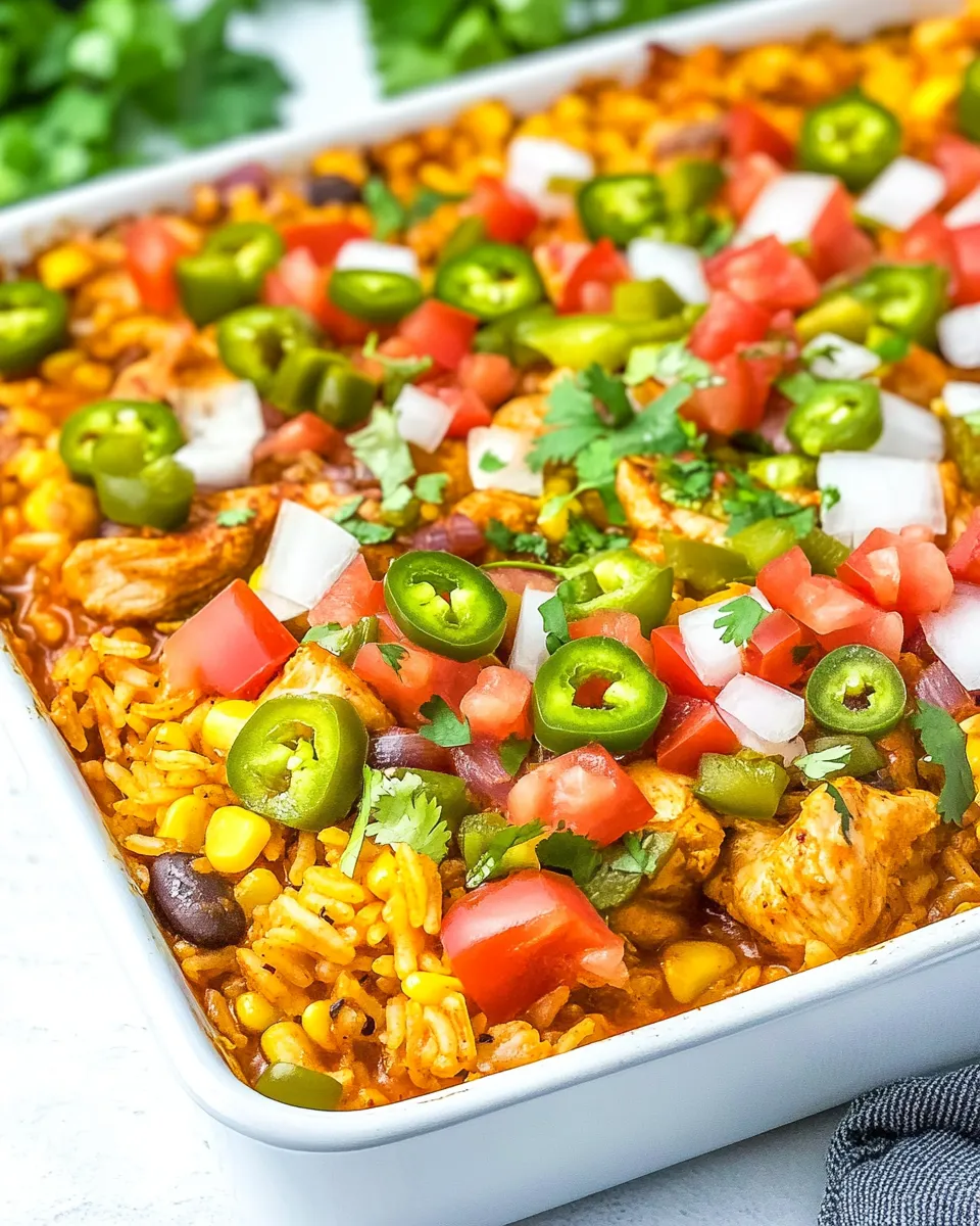 easy One-Pan Mexican Chicken & Rice recipe photo