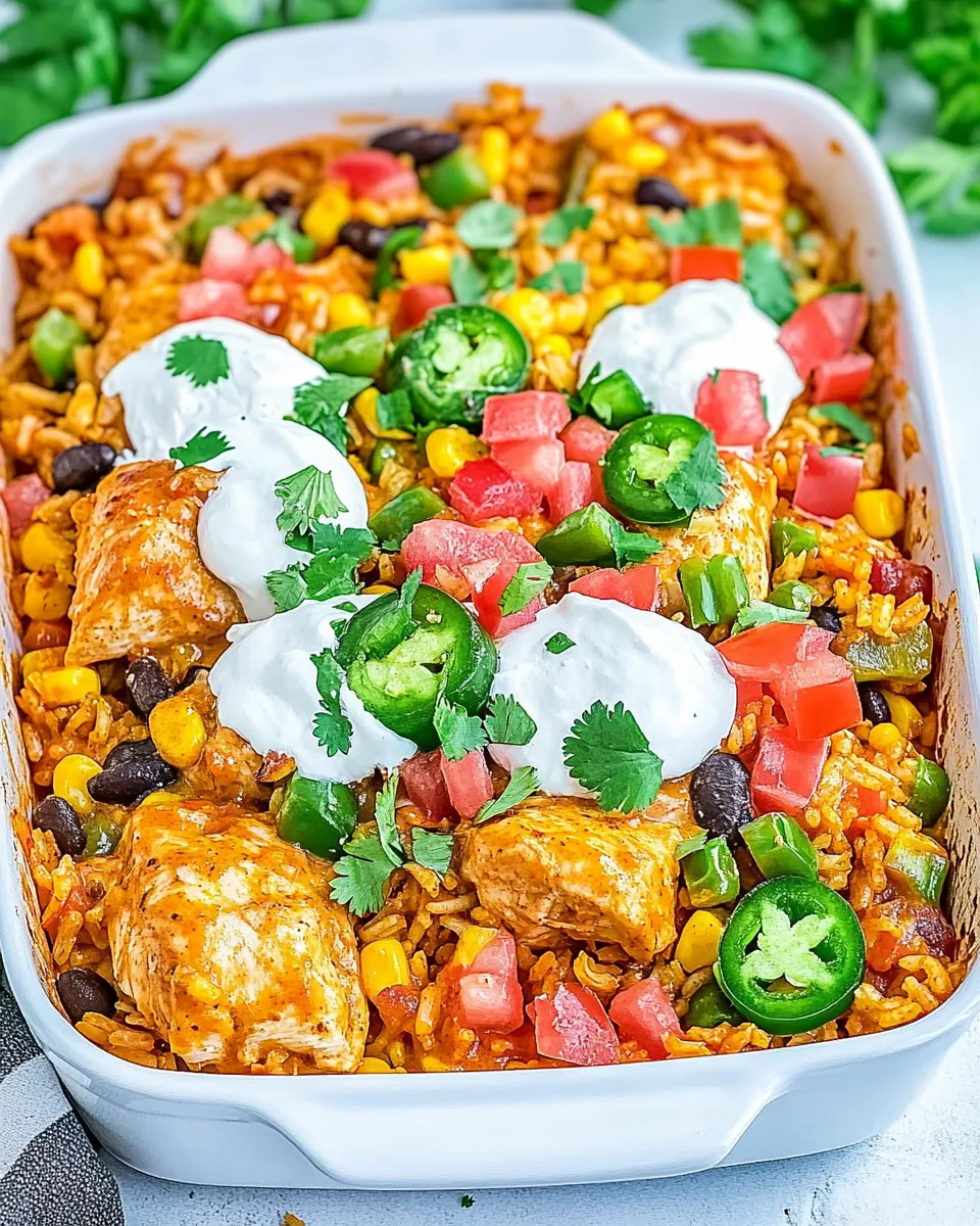 delicious One-Pan Mexican Chicken & Rice dish photo