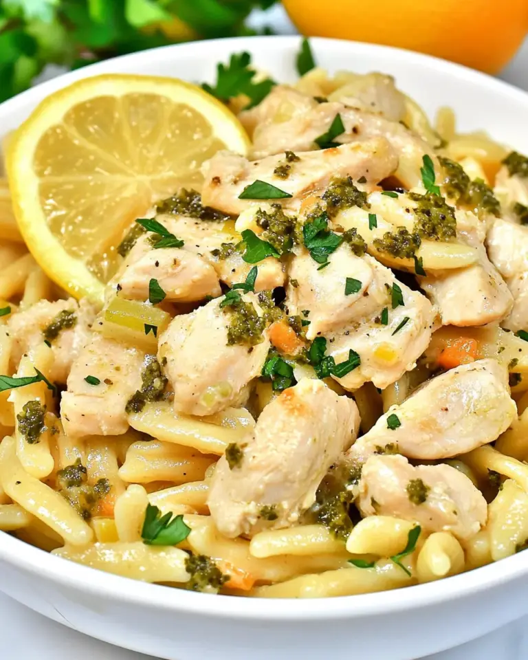 Homemade One-Pot Chicken Piccata Pasta photo