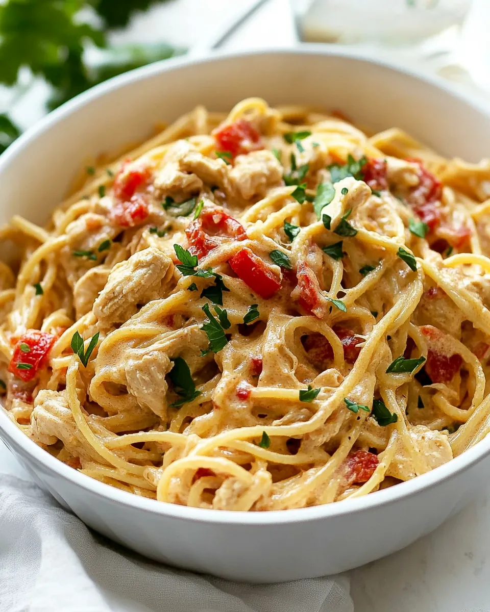 Delicious One-Pot Chicken Spaghetti dish photo