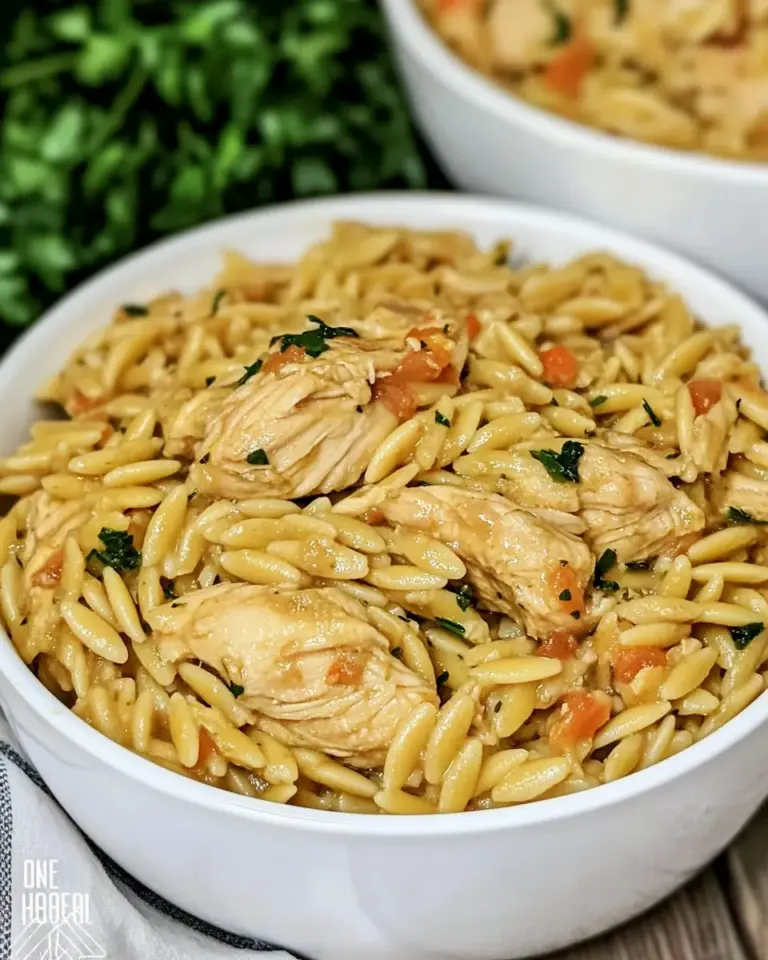 Homemade One-Pot Chicken and Orzo photo