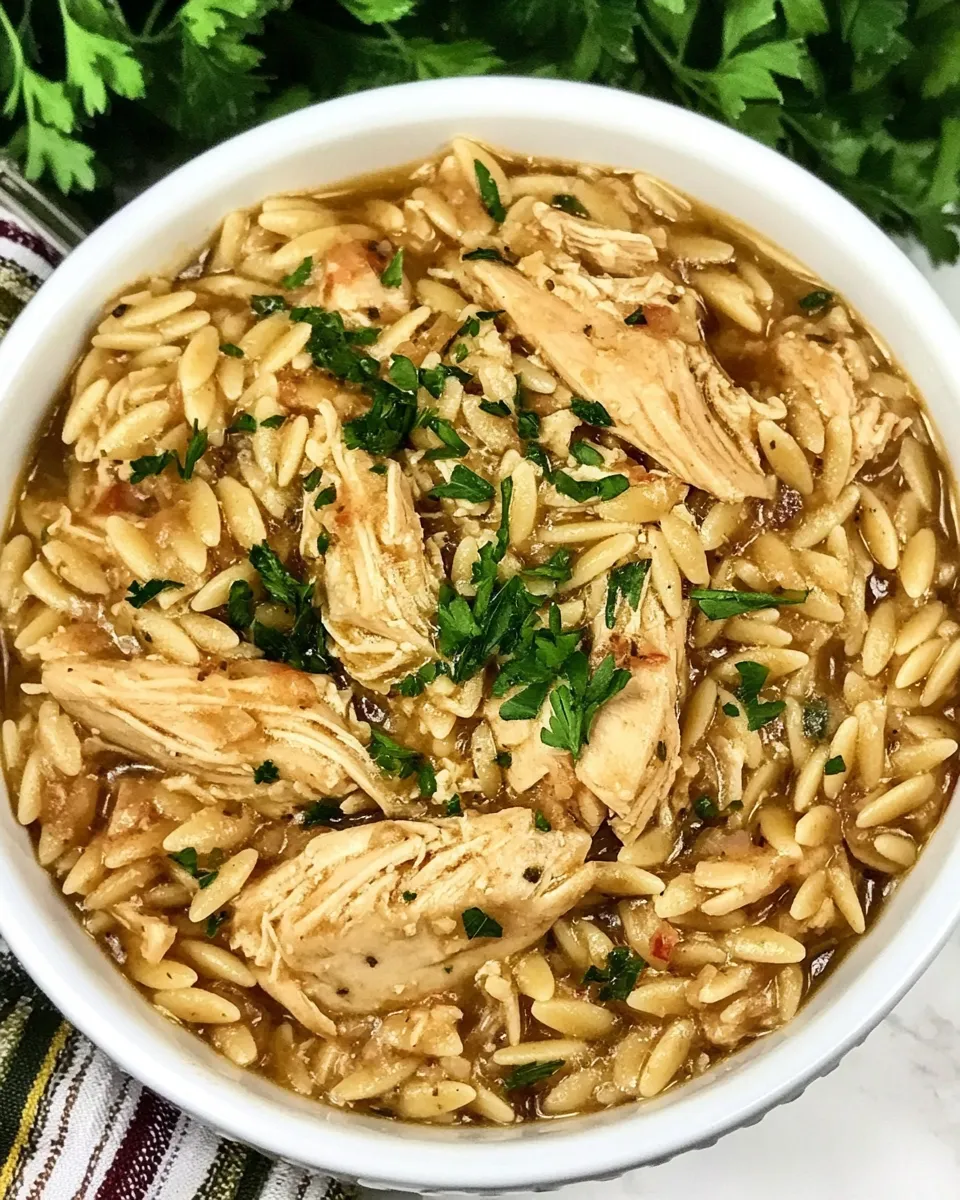 Delicious One-Pot Chicken and Orzo dish photo