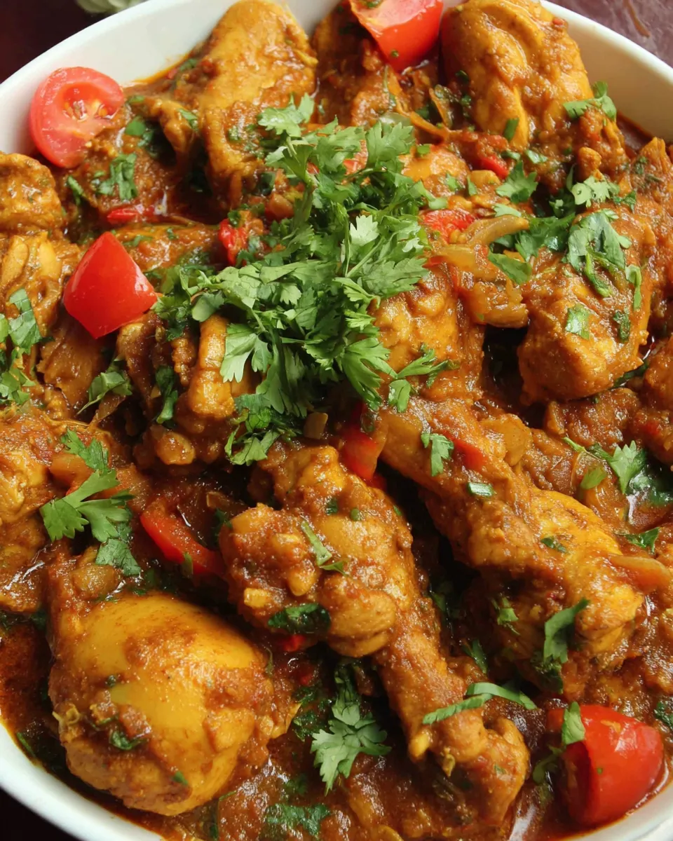 Classic One-Pot Curried Coconut Chicken dish photo