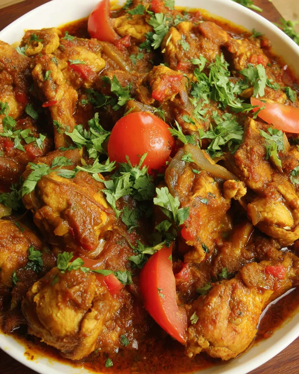Easy One-Pot Curried Coconut Chicken food shot