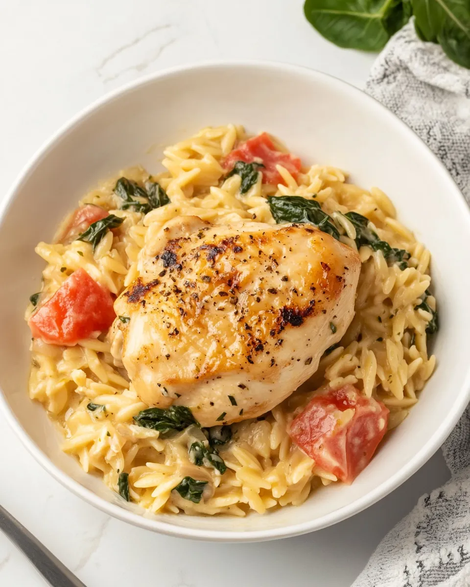classic One-Pot Lemon Chicken and Orzo image