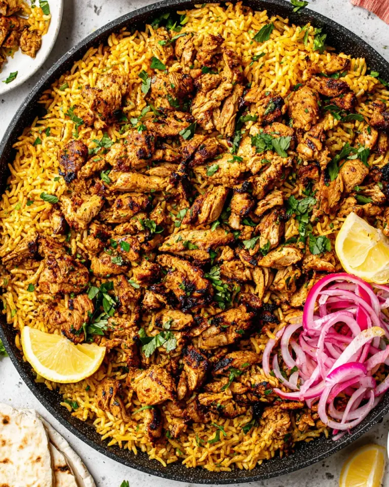 Homemade One Pan Chicken Shawarma and Rice recipe photo