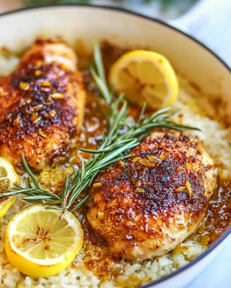 Homemade One Pan Lemon Chicken photo