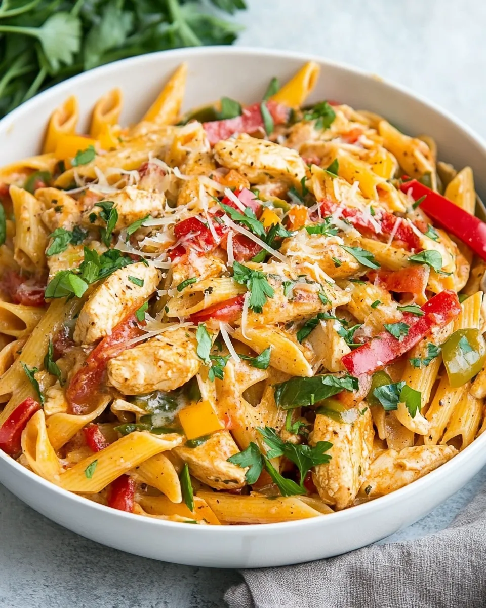 Homemade One Pot Cajun Chicken Pasta photo