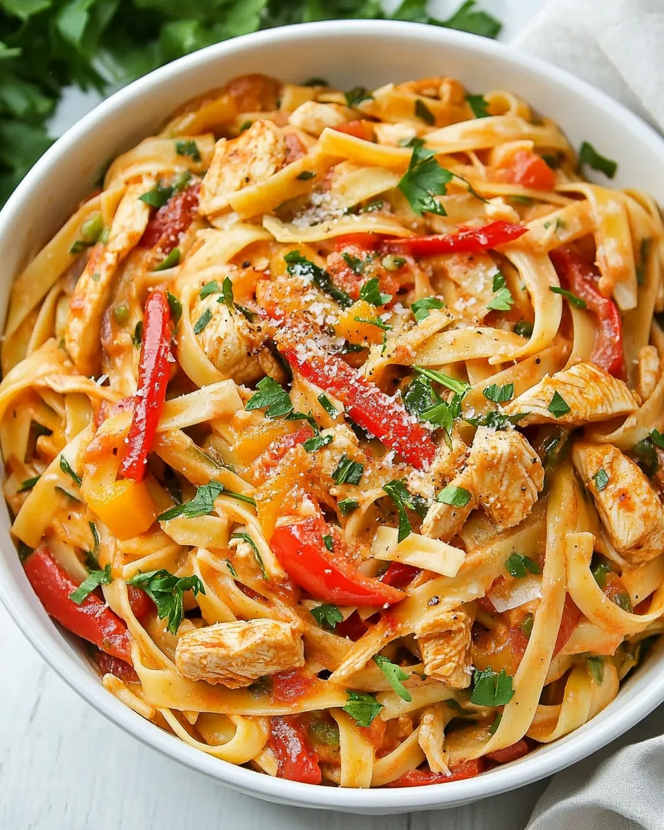 Easy One Pot Cajun Chicken Pasta recipe photo