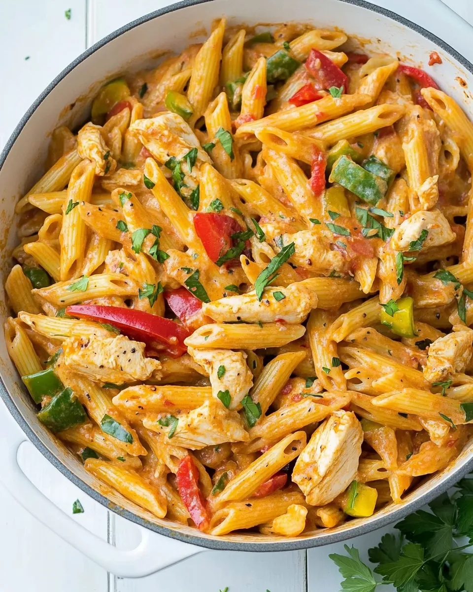 Delicious One Pot Cajun Chicken Pasta dish photo