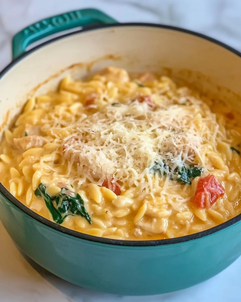 easy One Pot Chicken and Orzo Recipe picture