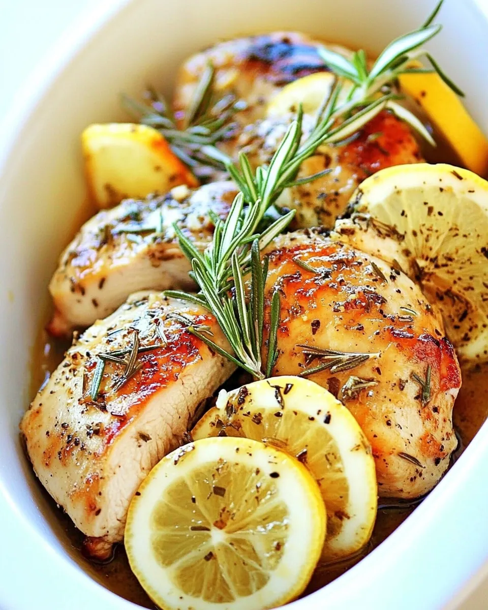 Classic One Pot Lemon-Rosemary Chicken image