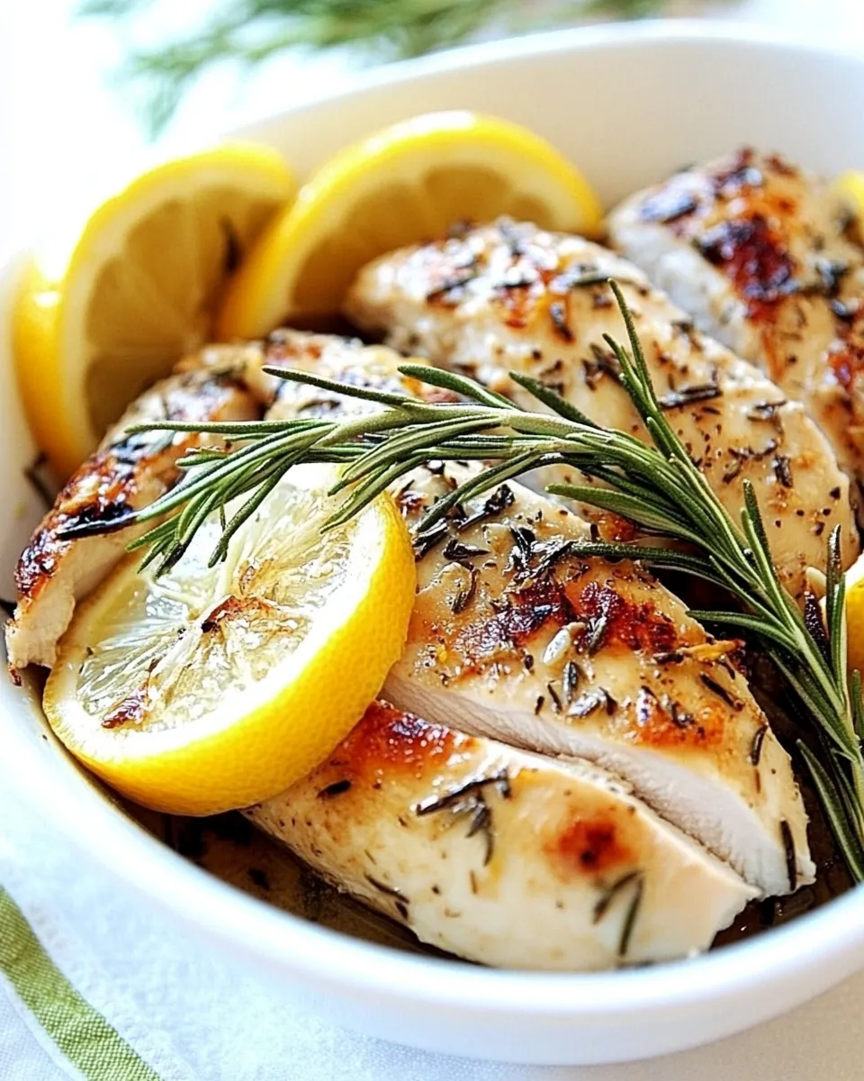 Delicious One Pot Lemon-Rosemary Chicken dish photo