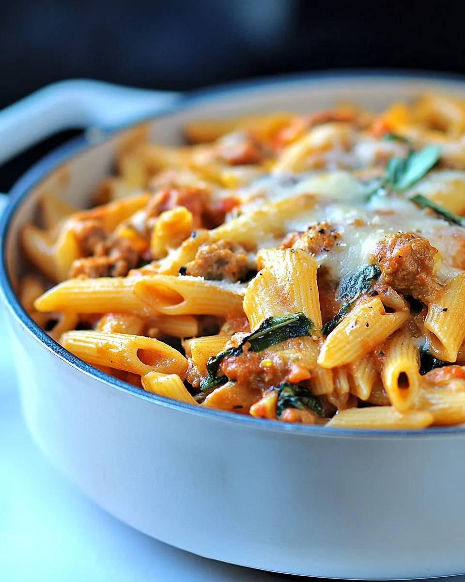 Easy One Pot Penne Pasta Recipe picture