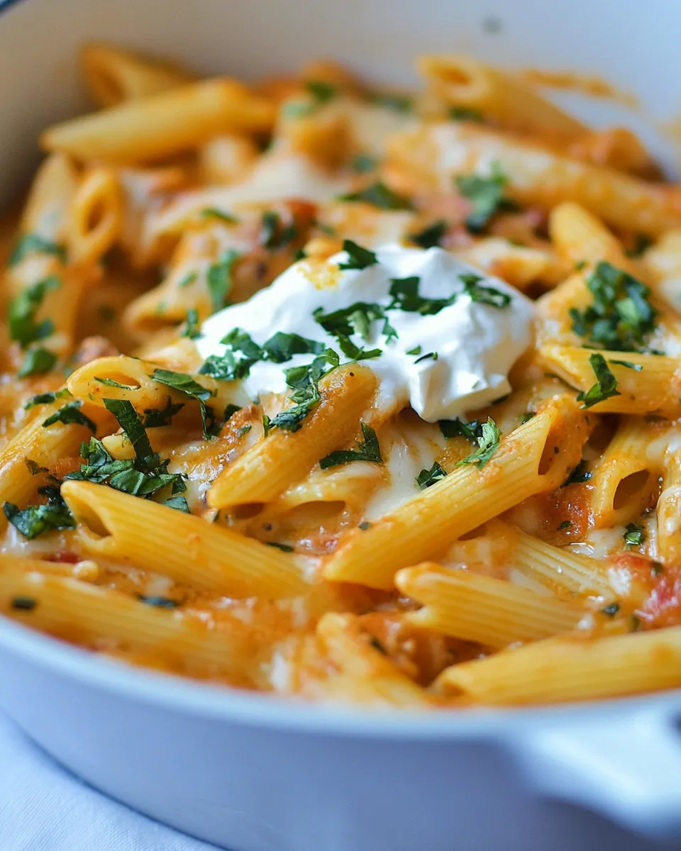 Delicious One Pot Penne Pasta Recipe shot