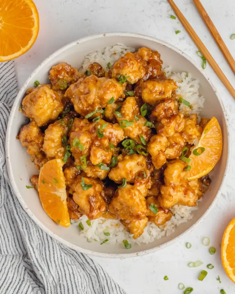 Homemade Orange Chicken Recipe photo