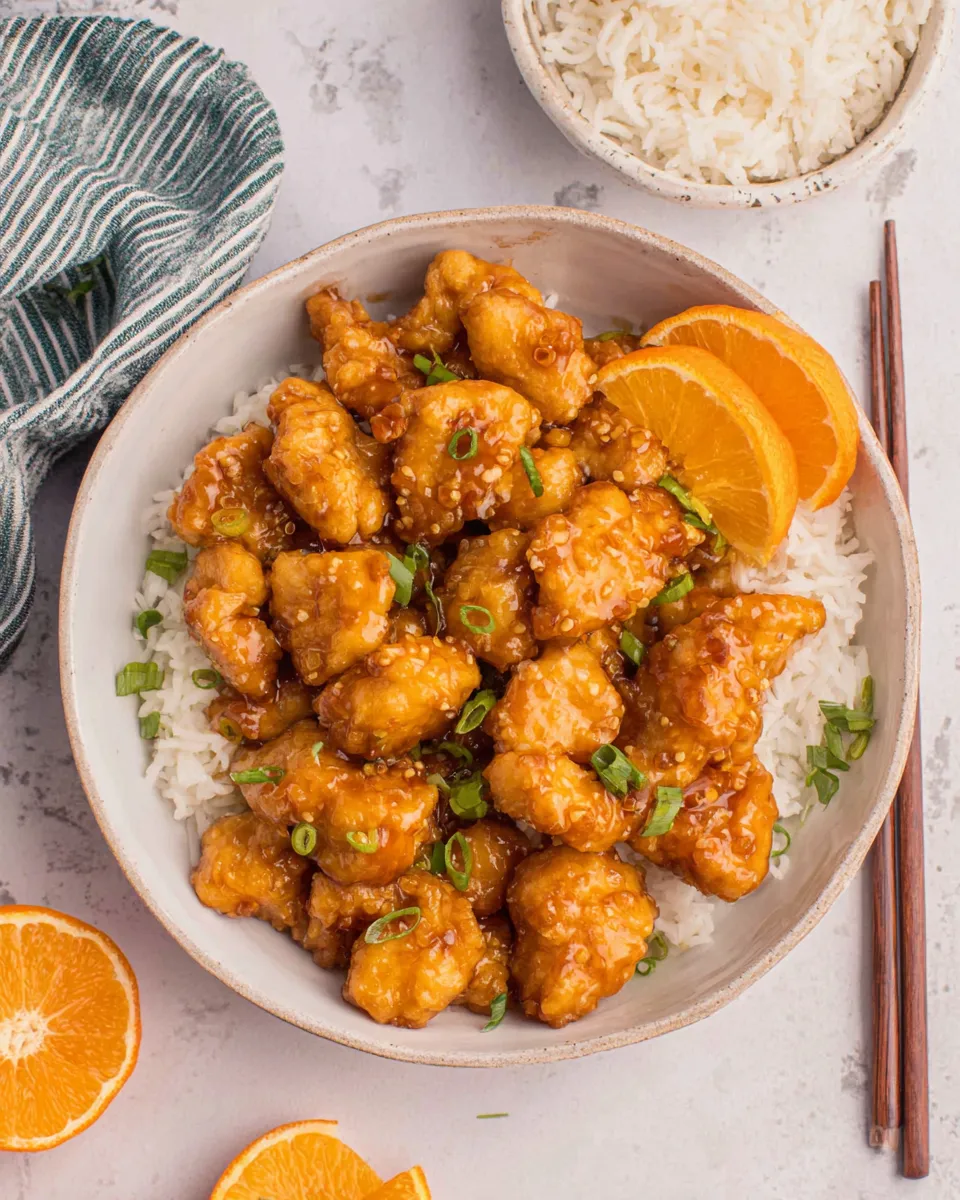 Classic Orange Chicken Recipe image