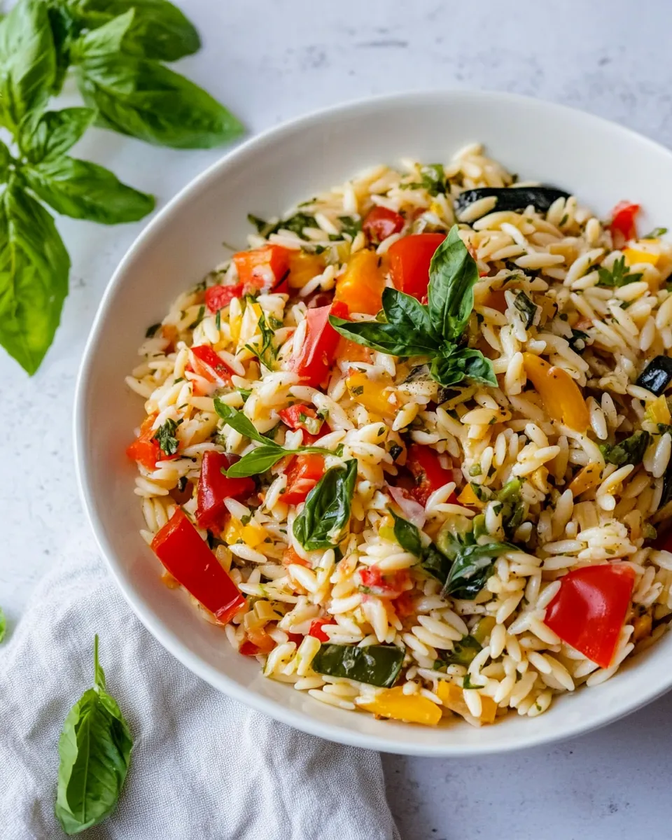 Classic Orzo Pasta Salad image