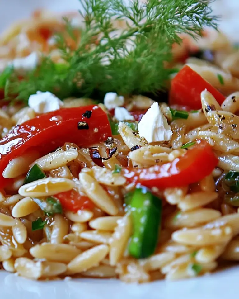 Homemade Orzo Salad Recipe photo