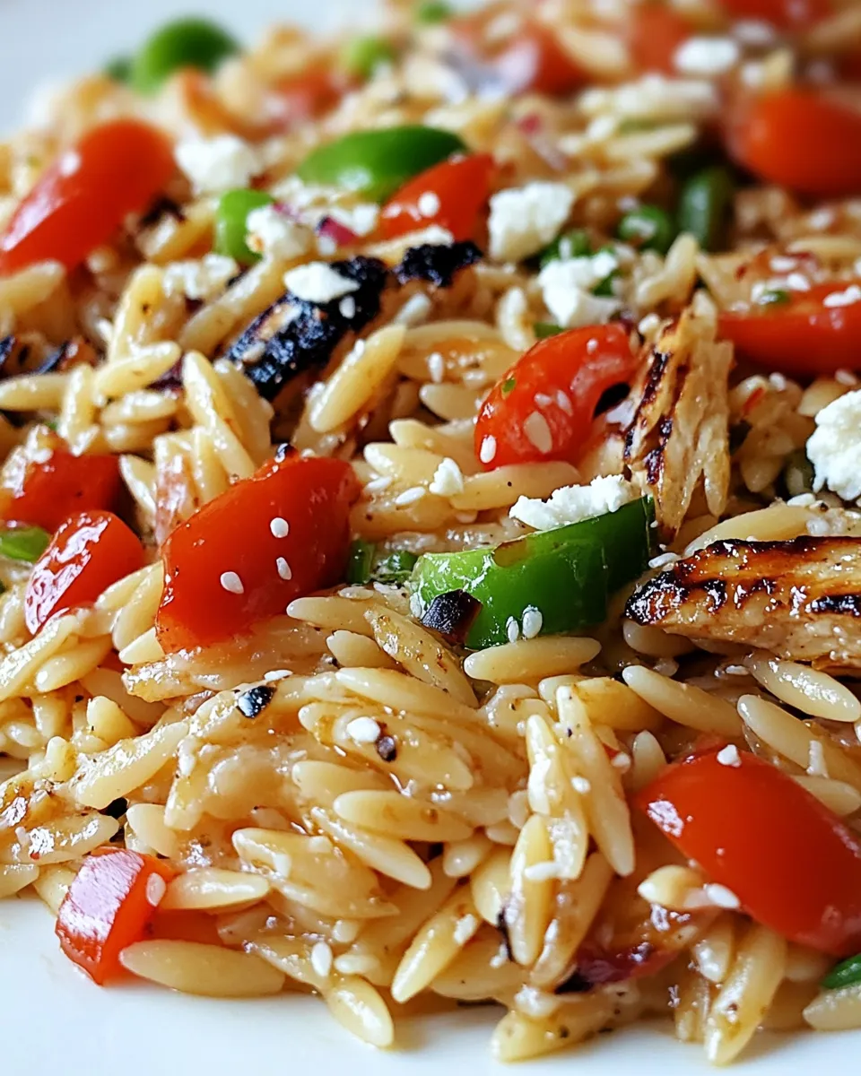 Delicious Orzo Salad Recipe dish photo