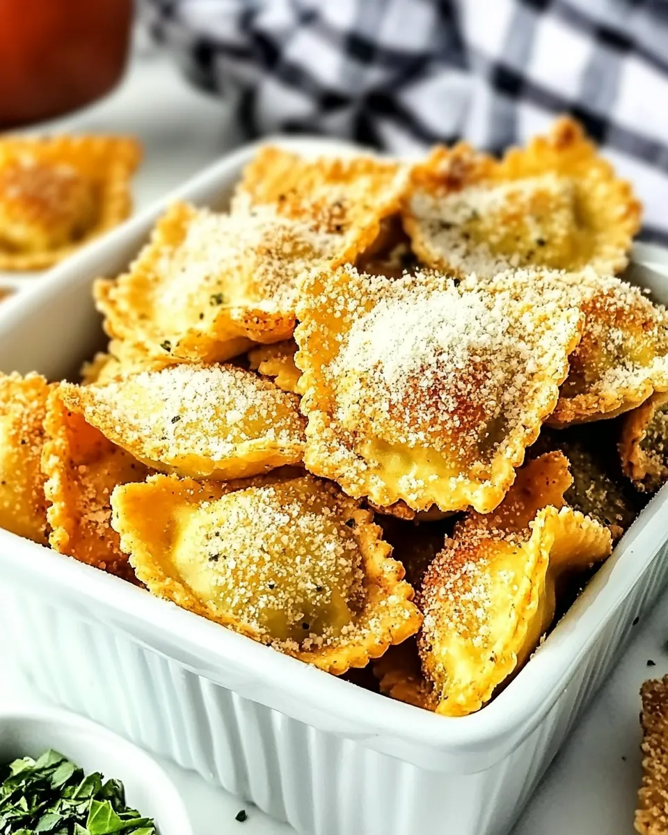 Homemade Oven Toasted Ravioli (Air Fryer or Oven) photo