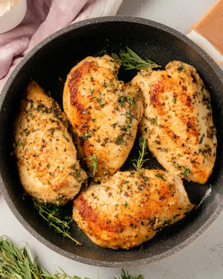 Homemade Pan Seared Chicken recipe photo