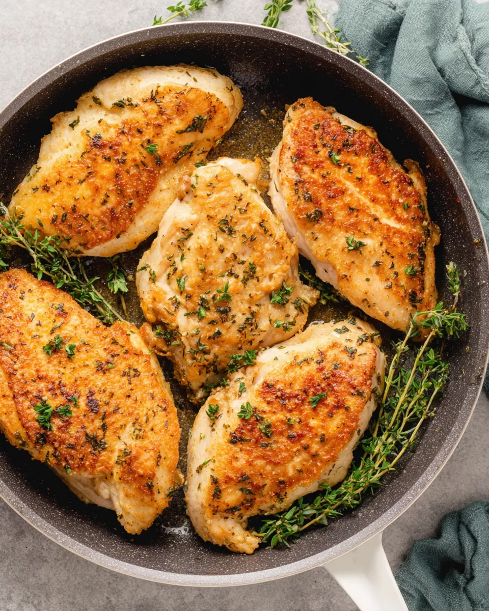 Classic Pan Seared Chicken dish photo