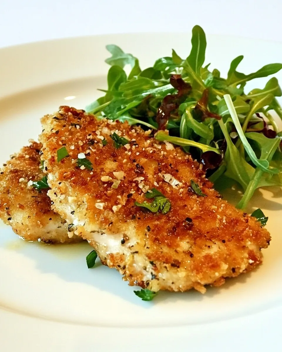 Classic Panko-Coated Chicken Schnitzel image
