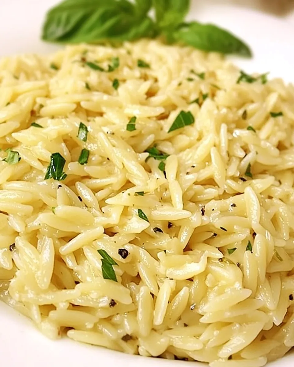 Classic Parmesan Basil Orzo image