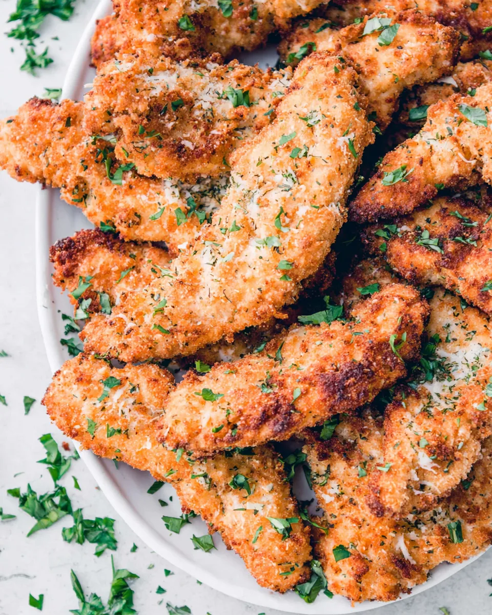 Classic Parmesan Chicken Strips image